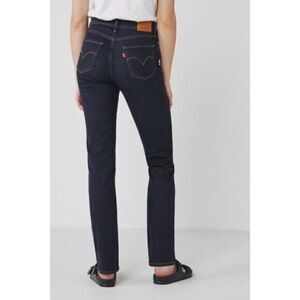 Levi's 724 High Rise Straight Dark Wash Straight Leg Jeans 28